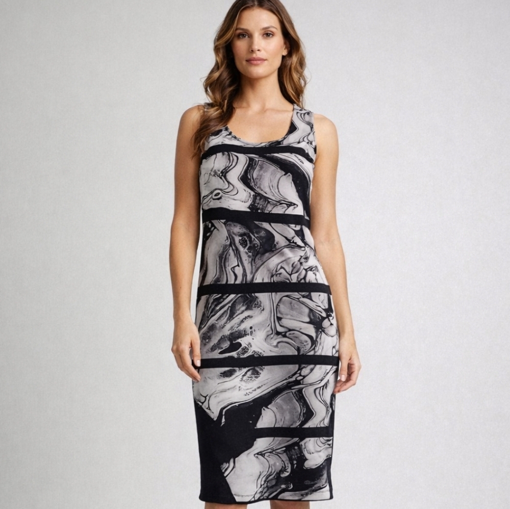 COPY - ⭐️ Host Pick ⭐️ Penningtons | Stylish Graphic Print Dress